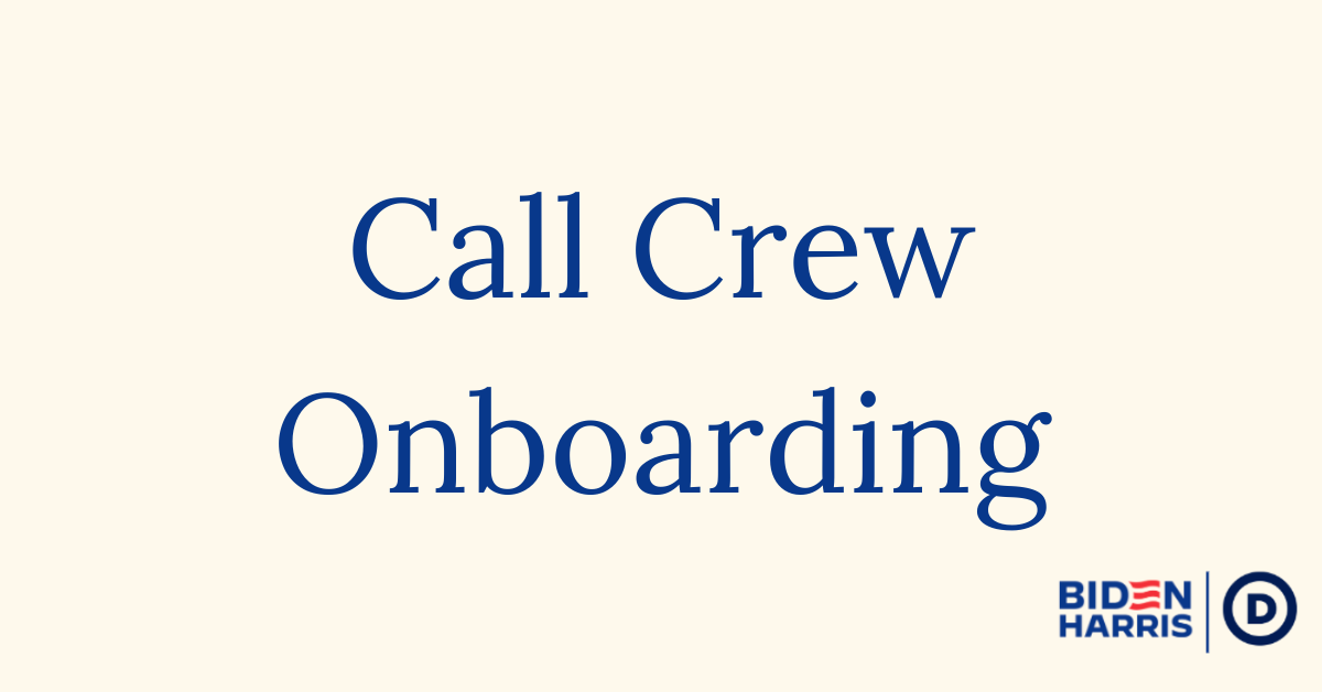 2024 Victory Call Crew Training - Call on Your Schedule! · The Demo...